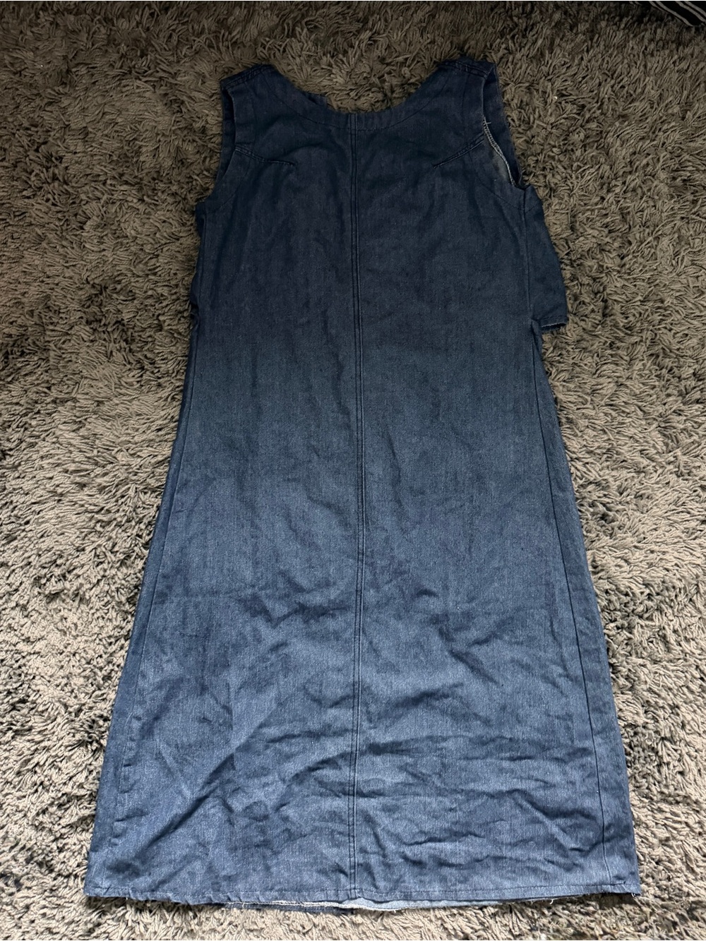 OAK+FORT denim midi dress